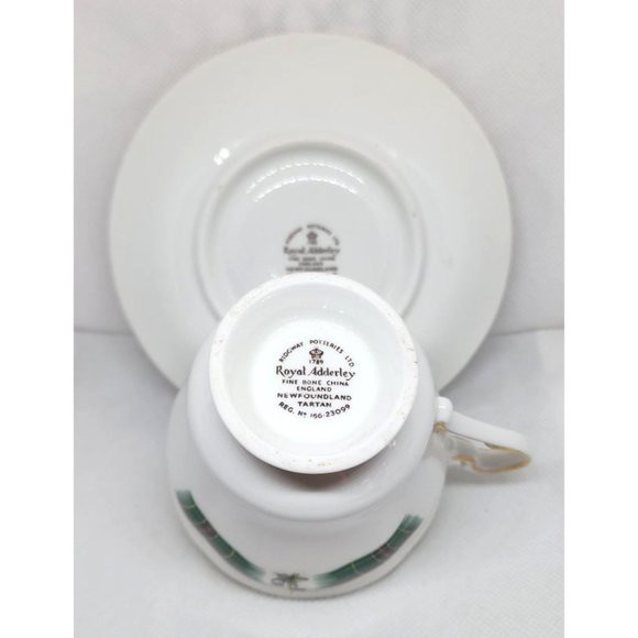 Ridgeway Potteries LTD 1789 Royal Adderley Fine Bone China England Newfoundland - Picture 12 of 16